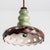 German Green and Brown Hanging Lamp in Ceramic by Pan Keramik, 1970s For Sale - Image 15 of 18