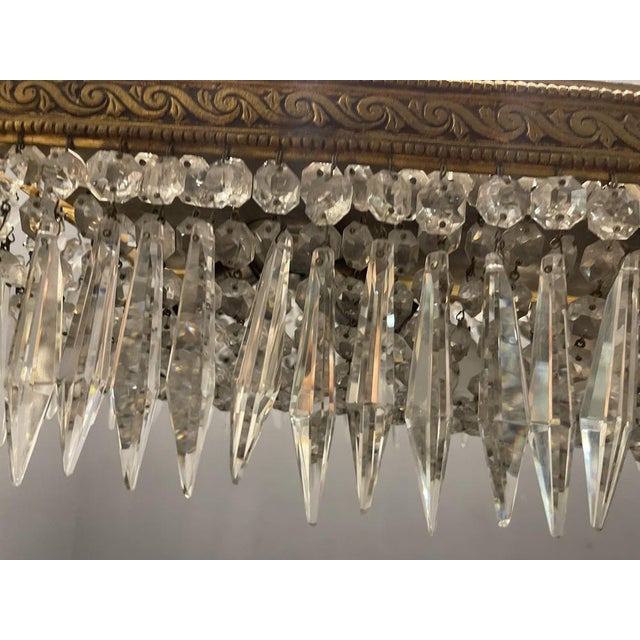 Crystal Flush-Mounts, 1950s, Set of 2 For Sale - Image 14 of 18