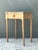 Farmhouse Vintage Primitive Bobbin Side Table For Sale - Image 3 of 12
