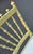 Thomasville Hollywood Regency Faux Bamboo Octagonal Dining Table and Four Side Chairs in Ivory Lacquer, Circa 1980 For Sale - Image 10 of 12