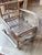 Late 20th Century Vintage Rustic Bentwood Twig Hoop Back Armchair With Green Cushion For Sale - Image 5 of 9