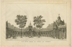 Georg Louis le Rouge, Vauxhall Gardens, 1785, Paper