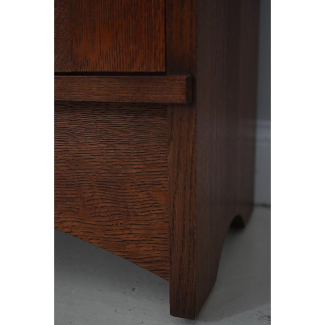 Stickley Harvey Ellis Design Mission Oak Bookcase For Sale - Image 9 of 16