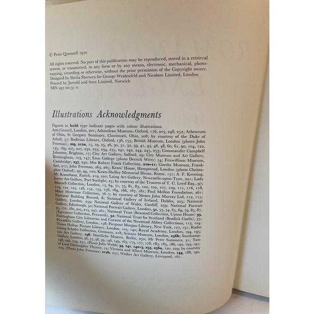 1970 “Romantic England - Writing and Painting - 1717-1851” For Sale - Image 4 of 8