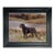 Labrador Retriever With Duck Oil Painting Print on Canvas in Distressed Black Wood Frame- an 11" X 14" Framed to a 14-1/2" X 17-1/2" For Sale