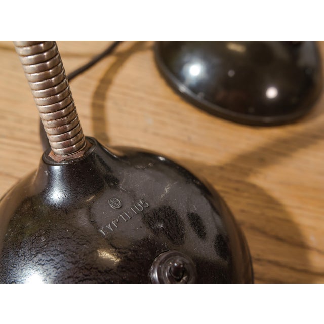 Vintage Cole Bakelite Lamp by Eric Kirkman, 1950s, Set of 3 For Sale - Image 14 of 15