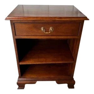 Late 20th Century Stickley Furniture Vintage Solid Cherry Nightstand