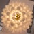 Metal Murano White and Clear Glass Chandelier, 1990s For Sale - Image 7 of 12