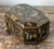 Wood Vintage Asian Lacquered Chinoiserie Sewing Box For Sale - Image 7 of 12