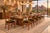 Brazilian Modern Set of Twelve Chairs in Caviuna wood & Olive Velvet, Arrendamento, 1960s, Lot 661-1181 For Sale - Image 4 of 18