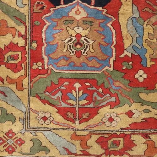 Vintage Herat Wool Rug, Azerbaijan For Sale - Image 6 of 9