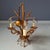 Hollywood Regency Wheat Sheaf Chandelier, 1960s For Sale - Image 3 of 6