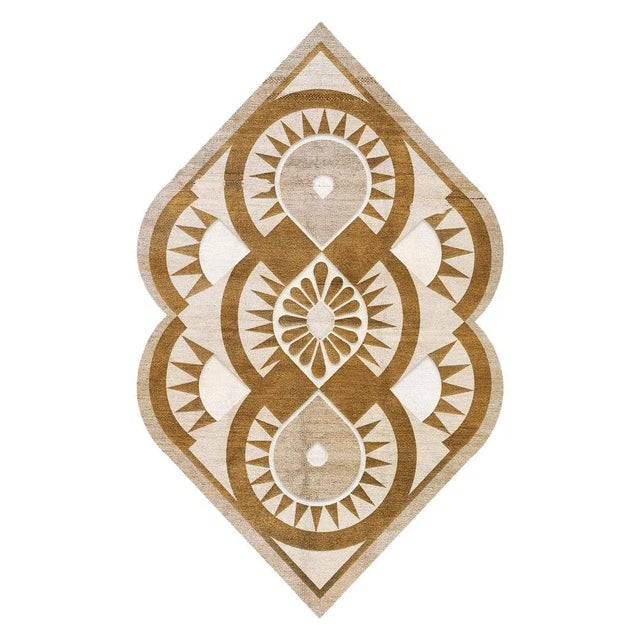 Contemporary Tapis Shaped #41 Modern Eclectic Rug by TAPIS Studio, 2010s For Sale - Image 3 of 3