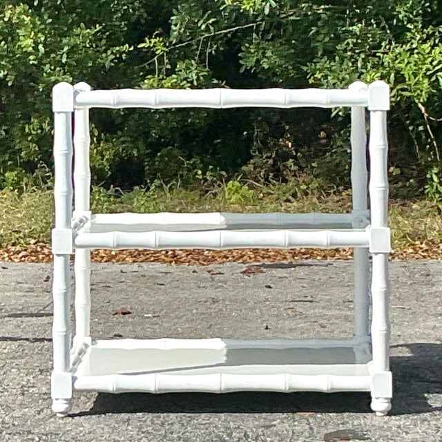 Mid 20th Century Vintage Lacquered Tri- Table From the Estate of Harley Earl For Sale - Image 5 of 5