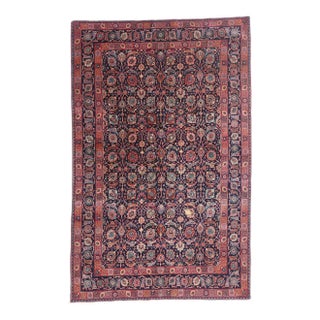 Late 19th Century Persian Tabriz Rug, 06'07 X 10'02 For Sale