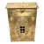 Antique Vintage Solid Brass Mailbox: Wallmount Letterbox For Sale