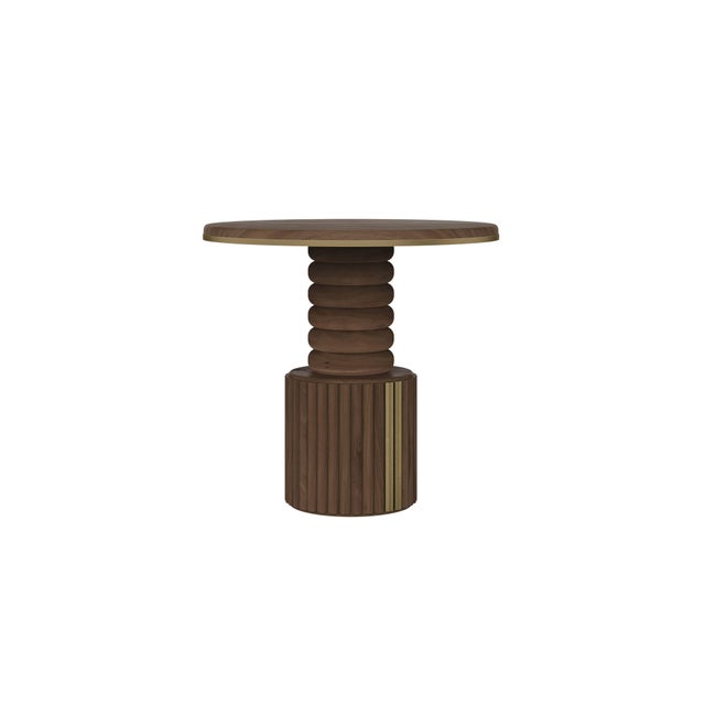 Contemporary Stuart II Dining Table by Wood Tailors Club For Sale - Image 3 of 13