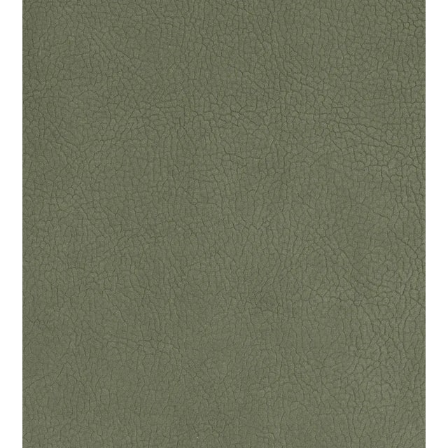The House of Scalamandré Georgia Suede Fabric, Sage For Sale