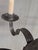 Antique Punched Tin Six-Arm Candle Chandelier, New Mexico, Spanish Colonial Style For Sale - Image 13 of 16