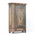 Folk Art Rustic Farmhouse Painted Bridal Cabinet, 1798 For Sale - Image 11 of 14