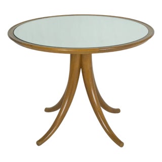 Coffee Table in Mirrored Glass and Wood by Pietro Chiesa for Fontana Arte, 1930s For Sale