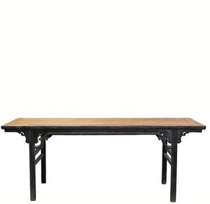 86" Long Antique Chinese Painting Table