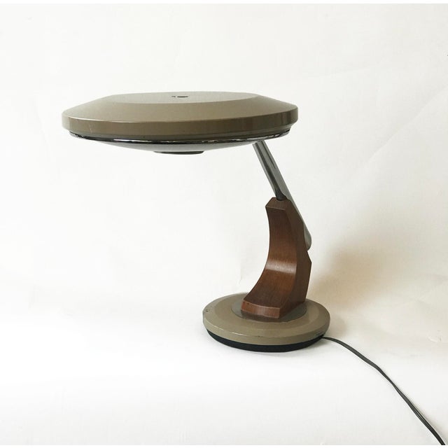 Mid-Century Modern Spanish Fase 530 Rifle Lamp For Sale - Image 3 of 18