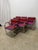 Original set of six BRNO dining arm chairs designed by Mies Van Der Rohe and manufactured by the American company Treitel...