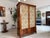 Charming original 2-door Biedermeier wardrobe, circa 1840. Dimensions: Height x Width x Depth (cornice dimensions) 196 x...