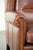 Large Wing Chair in Sheepskin Leather For Sale - Image 11 of 15
