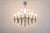 Wonderful mid century chrome chandelier in the manner of scholars made by staff leuchten, manufactured in germany, circa...