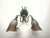 Gold Two-Light Wheat Ear Wall Lamp with Murano Glass, 1980s For Sale - Image 8 of 10