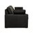 Conseta 2-Seater Sofa in Black Leather from Cor For Sale - Image 12 of 15