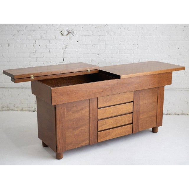 Mobil Girgi Mid Century Italian Sideboard Credenza For Sale - Image 4 of 12