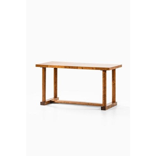 Library Table in Birch from Carl Malmsten, 1920s For Sale - Image 3 of 12