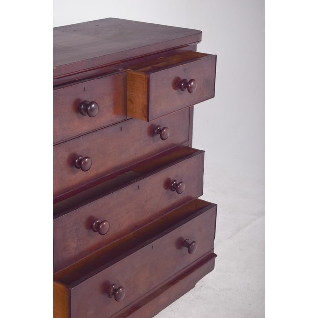 Antique Portuguese Romantic Chest of Drawers, 1890s For Sale - Image 4 of 11