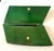 Vintage Kelly Green Leather Mid Century Envelope Clutch Purse by Vailerie For Sale In New York - Image 6 of 6