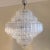 Metal Bespoke Italian Art Deco Design Crystal Murano Glass Nickel Modern Chandelier For Sale - Image 7 of 10