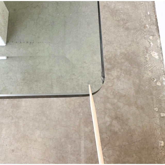 1970s 1970’s Travertine and Glass Dining Table For Sale - Image 5 of 8