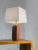 Metal Postmodern Pink Marble Table Lamp by Philippe Barbier, France, 1970s For Sale - Image 7 of 9