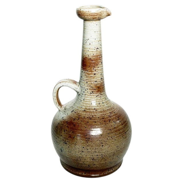 Vintage French Ceramic Vase from Le Marais, 1950 For Sale - Image 13 of 13