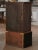 19th Century French Iron Combination Safe on Painted Wood Stand For Sale - Image 11 of 12