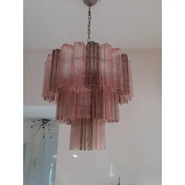 2020s Contemporary Italian Murano Style Glass Sputnik Chandeliers - a Pair For Sale - Image 5 of 12