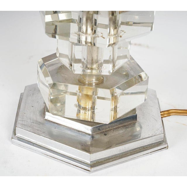 Modern Modernist Table Lamp by Henri Morand, 1940s For Sale - Image 3 of 7