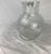 Early 20th Century Early 20th Century Etched Glass Pitcher With Matching Glass Round Tray For Sale - Image 5 of 9