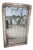 Large 19th Century Antique French Louis Philippe Painted Mirror For Sale
