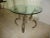 1970s 1970s Vintage Aluminum Gazelle Table For Sale - Image 5 of 13