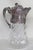 Late 1800s Silver Plate and Glass Lemonade Jug Large Water Pitcher 4460b For Sale - Image 4 of 14