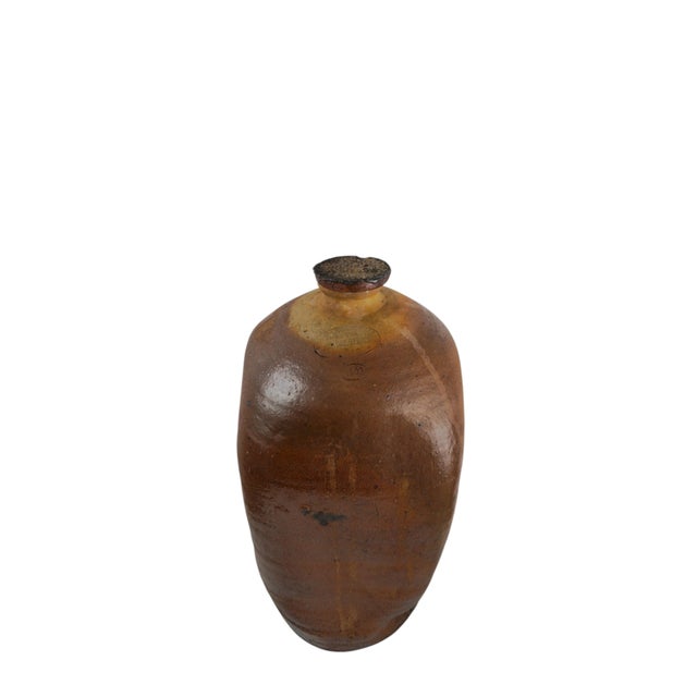 Early 20th Century Bohemian Stoneware Acid Bottle from Starck Works Břasy, 1903 For Sale - Image 5 of 9