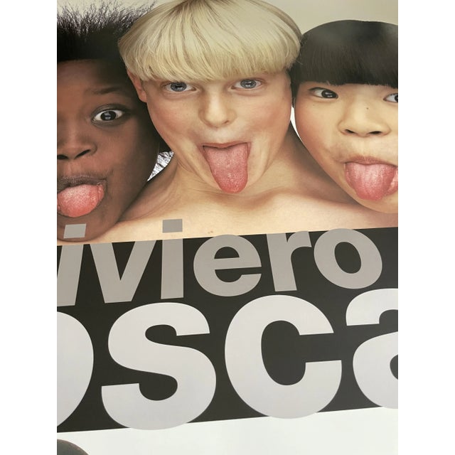 Oliviero Toscani, Fotografie und Provokation, exibition poster, Peter Scholl 2024, Uldry AG, Hinterkappelen